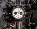 2024 Replica Breitling Avengers Series Black Belt White Dial Watch 43mm 